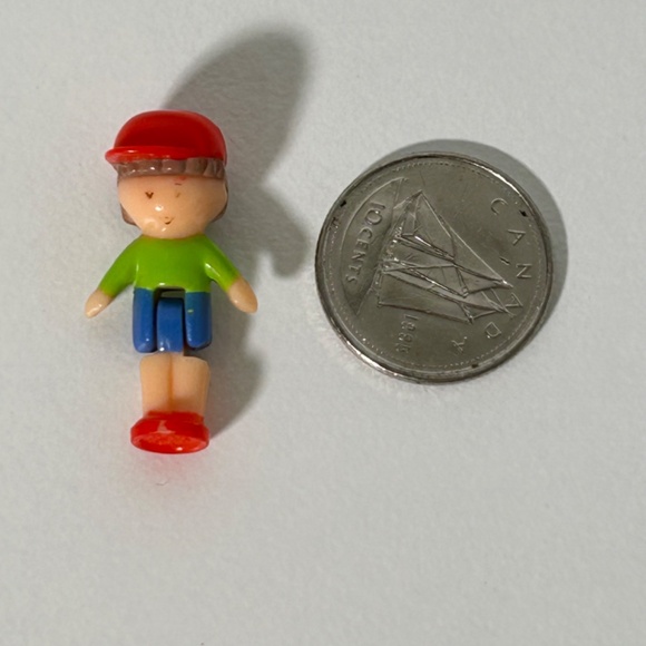 Vintage 90s Bluebird Polly Pocket Midge's Flower Shop Replacement Doll (21C) - Picture 6 of 6